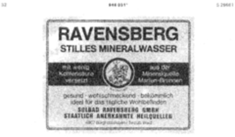 RAVENSBERG WITTEKIND Logo (DPMA, 25.02.1976)