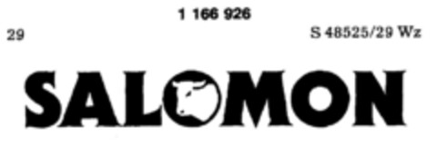 SALOMON Logo (DPMA, 02.06.1989)