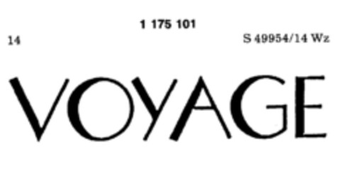 VOYAGE Logo (DPMA, 03/01/1990)