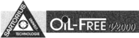 OIL-FREE V 2000 Logo (DPMA, 29.11.1993)