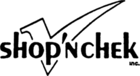 SHOP'N CHEK Logo (DPMA, 19.07.1994)