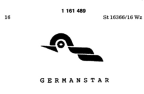 GERMANSTAR Logo (DPMA, 29.08.1989)