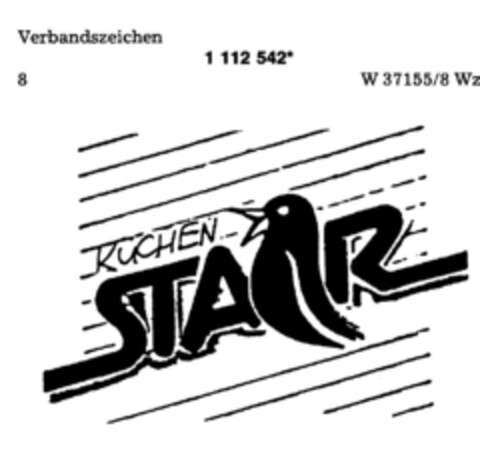 KÜCHEN STAR Logo (DPMA, 30.05.1987)