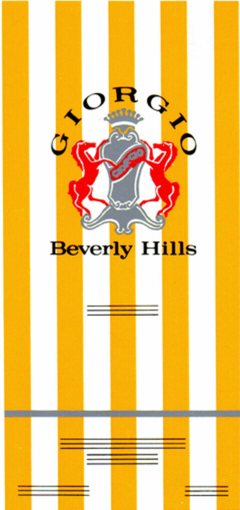 GIORGIO Beverly Hills Logo (DPMA, 05.07.1990)