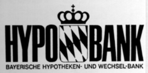 HYPOBANK BAYERISCHE HYPOTHEKEN- UND WECHSEL-BANK Logo (DPMA, 16.08.1990)