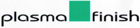 plasma finish Logo (DPMA, 28.02.2000)