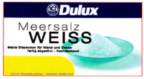 ICI Dulux Meersalz WEISS Logo (DPMA, 02/22/2001)