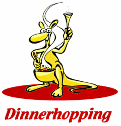 Dinnerhopping Logo (DPMA, 05/15/2001)