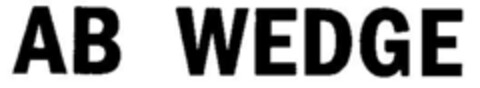 AB WEDGE Logo (DPMA, 12/04/2001)