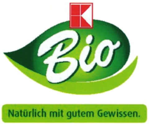 K Bio Natürlich mit gutem Gewissen. Logo (DPMA, 11/18/2008)