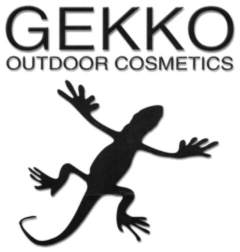 GEKKO OUTDOOR COSMETICS Logo (DPMA, 20.05.2009)