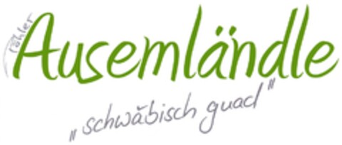 Pöhler Ausemländle "schwäbisch guad" Logo (DPMA, 10.05.2012)
