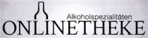 Alkoholspezialitäten ONLINETHEKE Logo (DPMA, 11/04/2013)