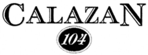 CALAZAN 104 Logo (DPMA, 05.01.2015)