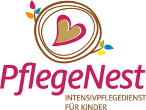 PflegeNest - Intensivpflegedienst für Kinder Logo (DPMA, 19.08.2015)