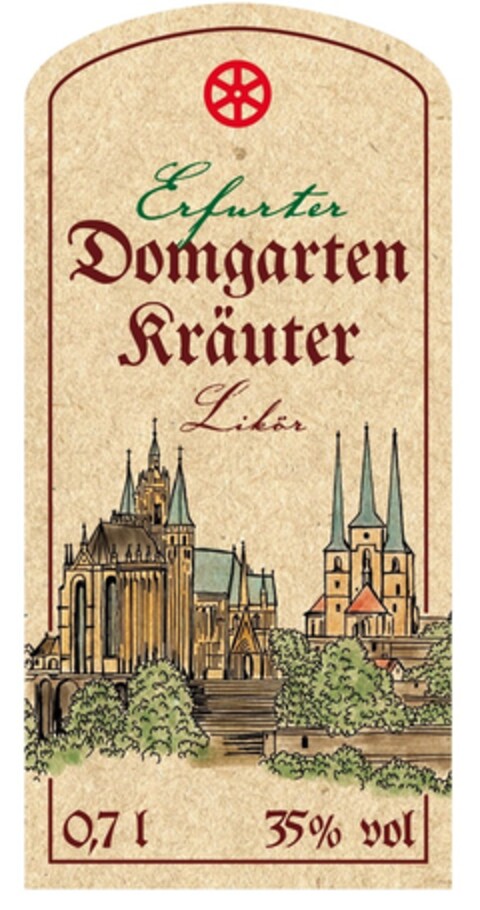 Erfurter Domgartenkräuter Likör Logo (DPMA, 20.11.2017)