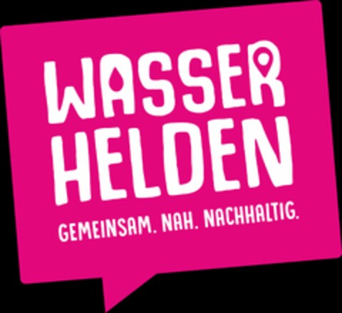 WASSER HELDEN GEMEINSAM. NAH. NACHHALTIG. Logo (DPMA, 11.01.2023)