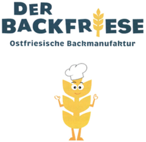 DER BACKFRIESE Ostfriesische Backmanufaktur Logo (DPMA, 05/31/2024)