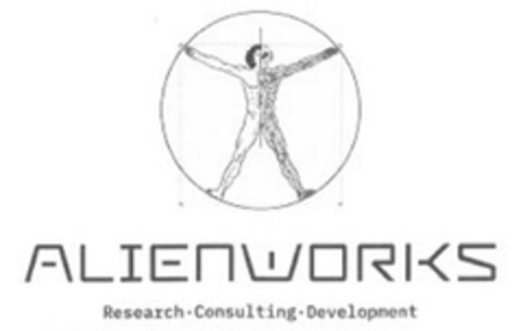 ALIENWORKS Research · Consulting · Development Logo (DPMA, 29.06.2024)