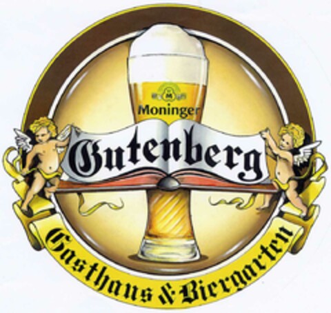 Gutenberg Gasthaus & Biergarten Logo (DPMA, 29.11.2002)