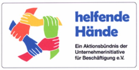 helfende Hände Logo (DPMA, 30.07.2003)