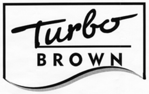 Turbo BROWN Logo (DPMA, 14.08.2003)