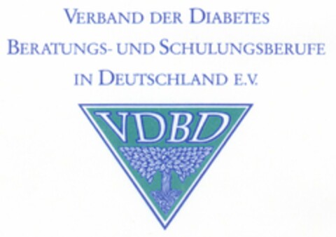 VERBAND DER DIABETES BERATUNGS- UND SCHULUNGSBERUFE IN DEUTSCHLAND E.V. Logo (DPMA, 14.11.2003)