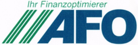 Ihr Finanzoptimierer AFO Logo (DPMA, 06/28/2006)