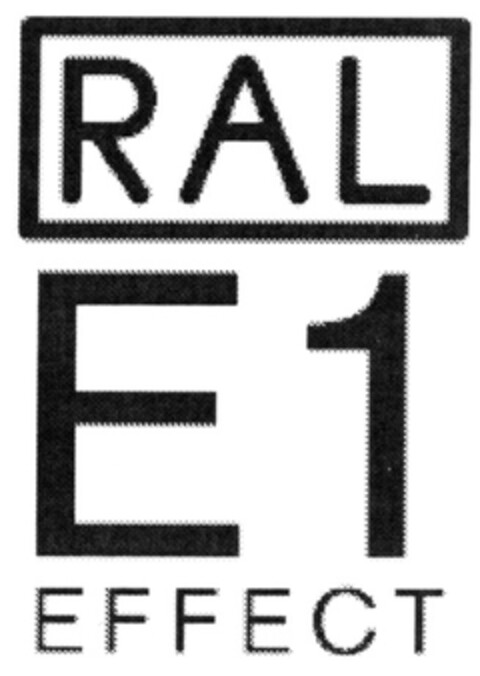 RAL E1 EFFECT Logo (DPMA, 05.04.2007)