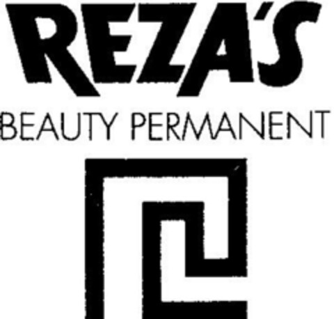 REZA'S BEAUTY PERMANENT Logo (DPMA, 12.11.1994)