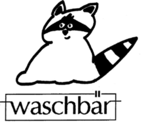 waschbär Logo (DPMA, 30.08.1995)