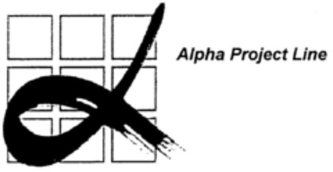 Alpha Project Line Logo (DPMA, 09/13/1995)