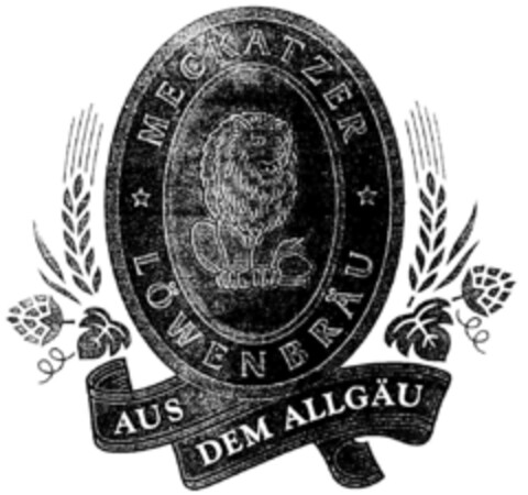MECKATZER LÖWENBRÄU AUS DEM ALLGÄU Logo (DPMA, 12.04.1997)