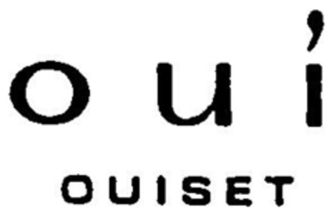 oui OUISET Logo (DPMA, 11.03.1999)