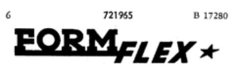 FORM FLEX Logo (DPMA, 10.02.1958)