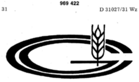 CG Logo (DPMA, 02/17/1977)