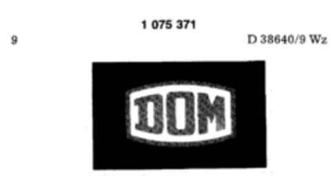 DOM Logo (DPMA, 06/11/1983)