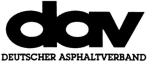 dav DEUTSCHER ASPHALTVERBAND Logo (DPMA, 19.08.1993)