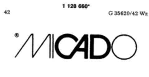 MICADO Logo (DPMA, 14.06.1988)