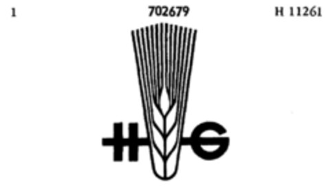 H G Logo (DPMA, 31.01.1956)