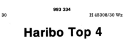 Haribo Top 4 Logo (DPMA, 19.02.1979)