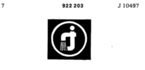 922203 Logo (DPMA, 23.11.1972)