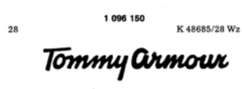 Tommy Armour Logo (DPMA, 29.07.1985)