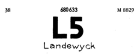 L5 Landewyck Logo (DPMA, 10/18/1954)