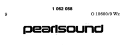 pearlsound Logo (DPMA, 29.10.1981)