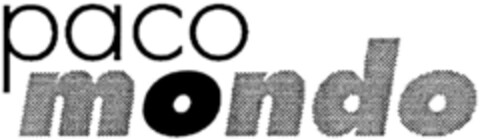 PACO MONDO Logo (DPMA, 12.10.1991)