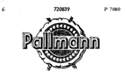 Pallmann Logo (DPMA, 27.06.1957)