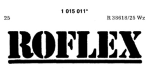 ROFLEX Logo (DPMA, 11.02.1981)