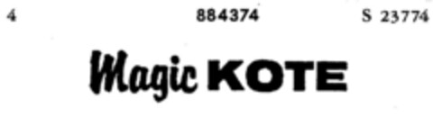 Magic KOTE Logo (DPMA, 15.09.1970)