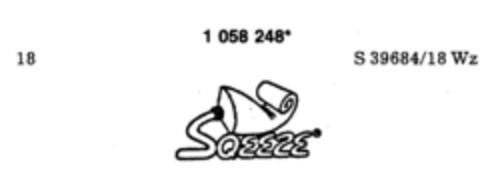 SQEEZE Logo (DPMA, 25.11.1983)